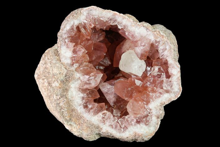 Sparkly, Pink Amethyst Geode Section - Argentina #170149